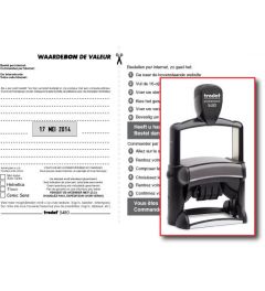 Trodat Professional 5480 met waardebon