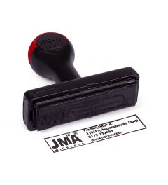 Shiny Duo 1560 | 58x13mm kunststof stempel