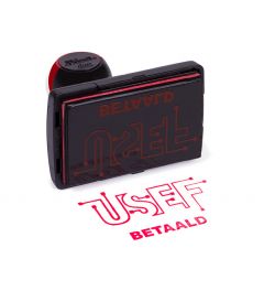 Shiny Duo 3560 | 58x33mm kunststof stempel