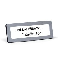 Schrijven op een krijtbordbadge