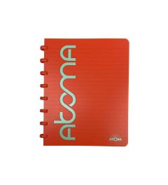 Atoma | Notebook Systeem | Sorbet | A5 | rood | gelineerd 