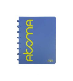 Atoma | Notebook Systeem | Sorbet | A5 | blauw | geruit 5mm