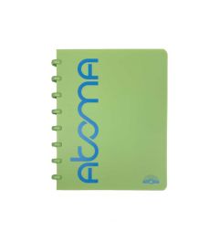 Atoma | Notebook Systeem | Sorbet | A5 | groen | geruit 4x8mm