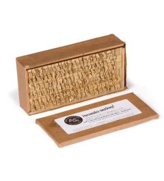 Posta Letterstaafjes | Monogramset | 36 punten | 78 stuks