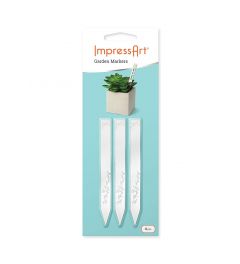 Personaliseerbare aluminium plantenstekers | 6 stuks