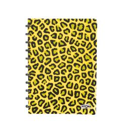 Atoma | Notebook Systeem | Leopard | A4 | geel