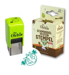 Olchis | Schmuddelpfoten Stempel | Mädchen | Spiel | 20 x 20 mm