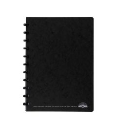 Atoma | Notebook Systeem | Traditional Colors Cardboard | A4 | zwart